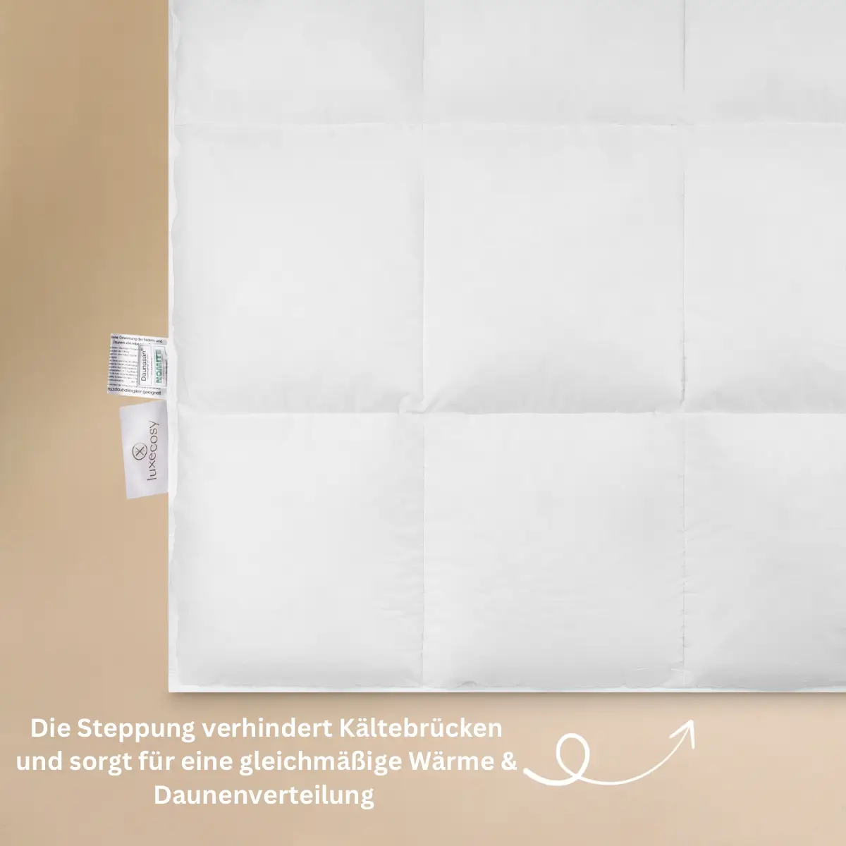 LuxeCosy Pure Daunendecke