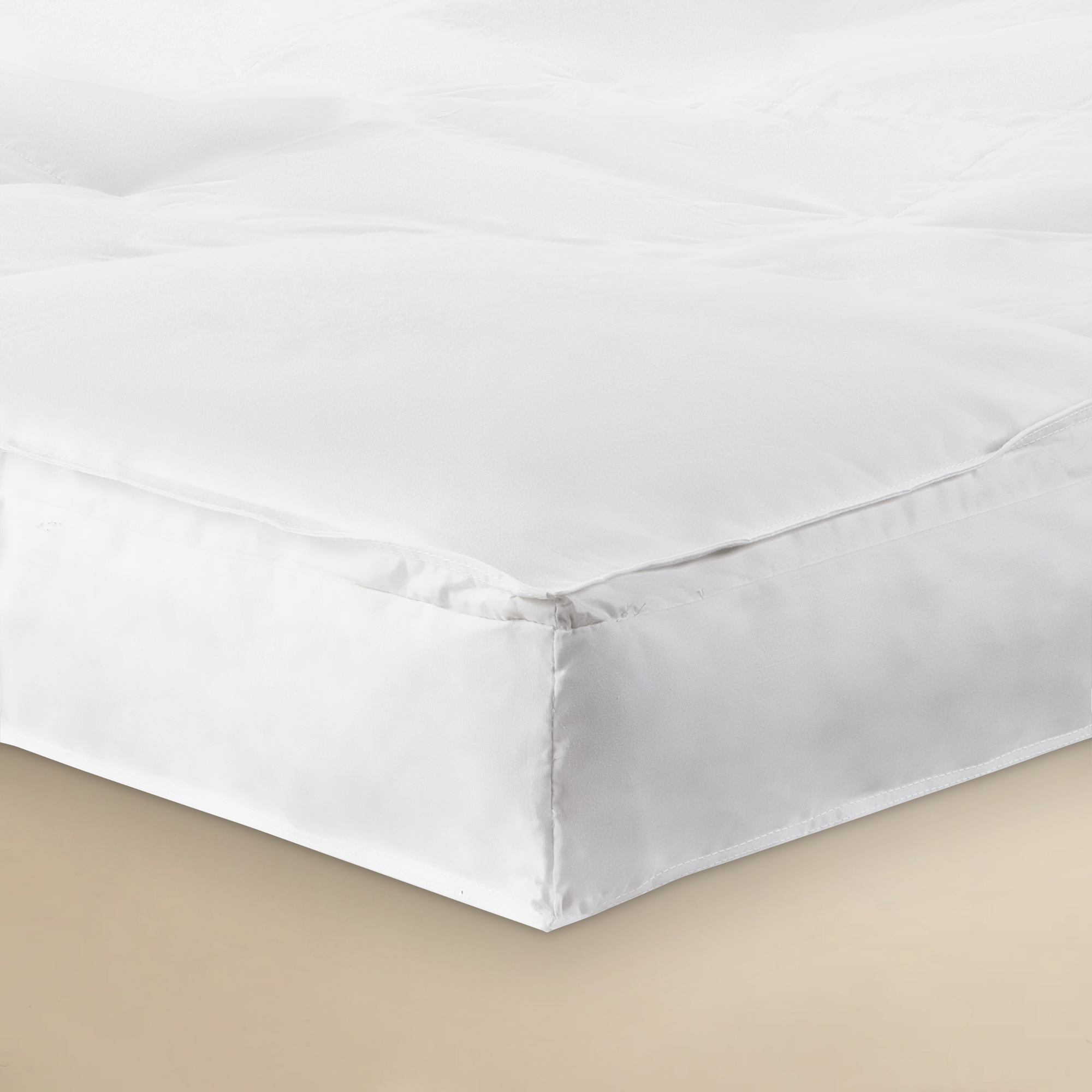 LuxeCosy Luxe Feder Topper - 2-Lagig