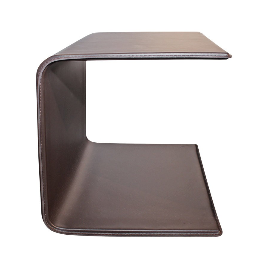 Rolf Benz 940 Tisch, Farbe schokobraun, 56 x 44 x 39  cm